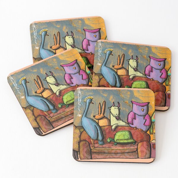 Item preview, ANIMALS AT HOME designed and sold by MisestiArt.