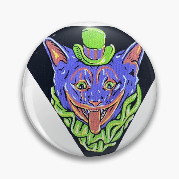 Item preview, Scary Clown Cat designed and sold by RaLiz.