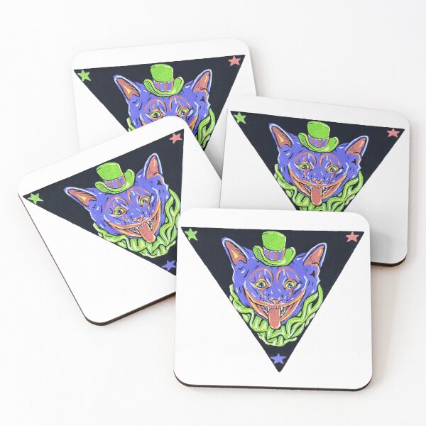 Item preview, Scary Clown Cat designed and sold by RaLiz.
