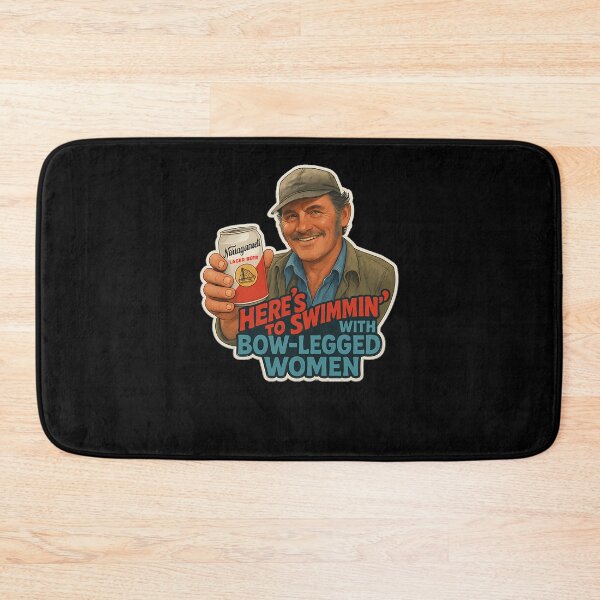 Item preview, Heres To Swimmin  Quint Jaws Movie Quote designed and sold by FridolinProbst.