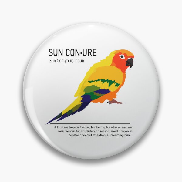 Item preview, Definition - Sun Conure Colorful Bird designed and sold by The Pet Shop.