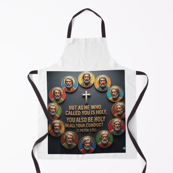 Item preview, Twelve Apostles Circle with 1 Peter 1:15 – “Be Holy” Christian Design designed and sold by GogoVibes.