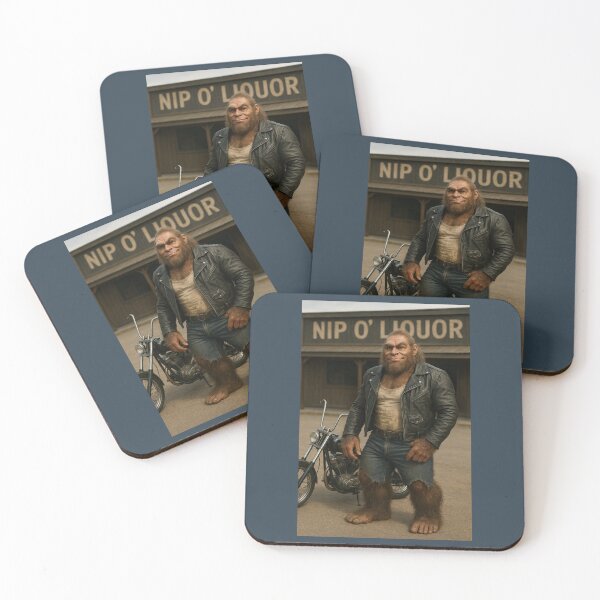 Item preview, Lloyd, the Bigfoot Biker designed and sold by Tridentulus.