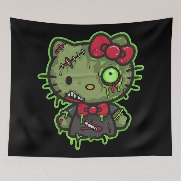 Item preview, halloween hello zombie Creepy Cute Style designed and sold by Uglyandcute.