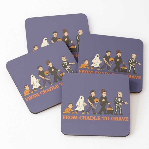 Item preview, Cradle to Grave – Lifelong Halloween Maniac Male designed and sold by kornkobart.