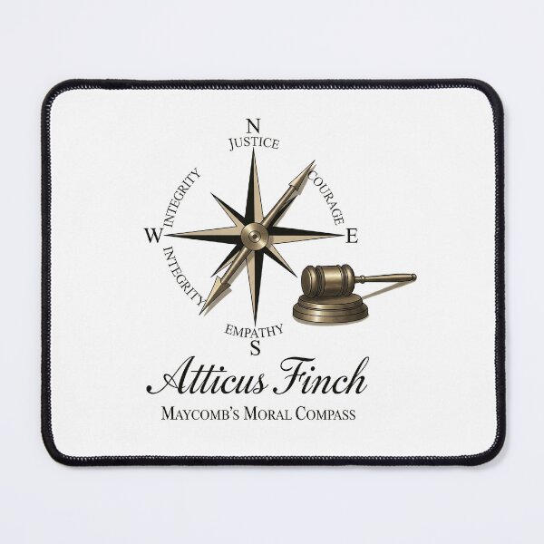 Item preview, Atticus Finch - Maycomb's Moral Compass designed and sold by Apex Designs.