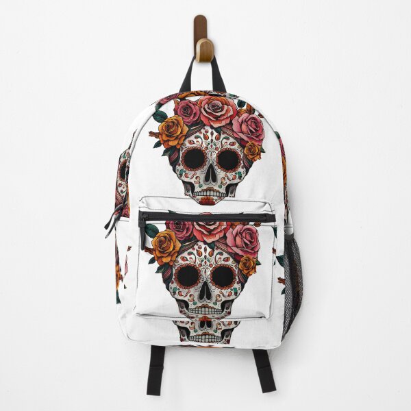 Item preview, Sugar Skull Illustration - Day of the Dead Art and Mexican Tradition designed and sold by Ojo de Lilith.
