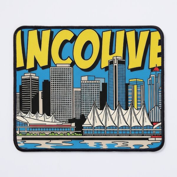 Item preview, VANCOUVER - COMIC STYLE designed and sold by RockPaperWater.