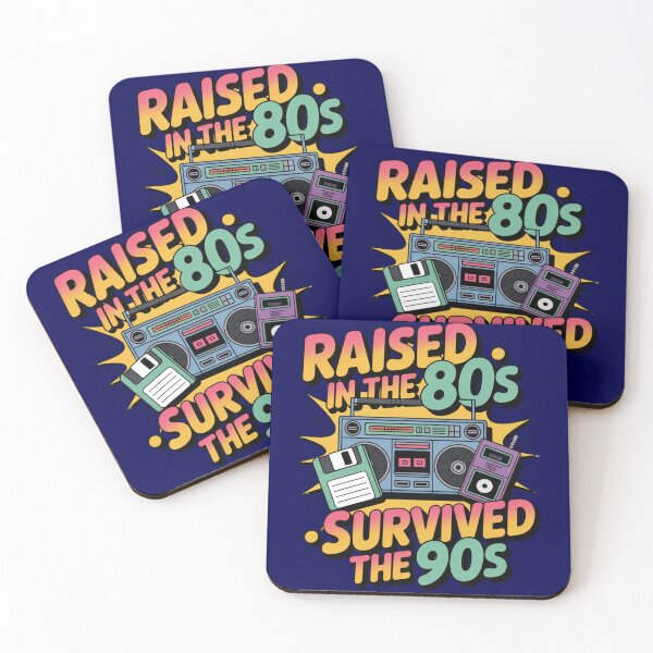Item preview, Raised in the 80s • Survived the 90s designed and sold by GENX-AUTISM-DAD.