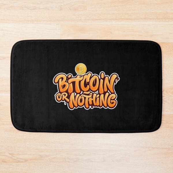 Item preview, Bitcoin Or Nothing Bold Graffiti Slogan Design designed and sold by RadDeck.