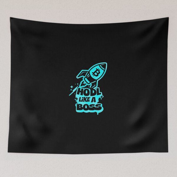 Item preview, Bitcoin Hodl Like A Boss Graffiti Streetwear designed and sold by RadDeck.