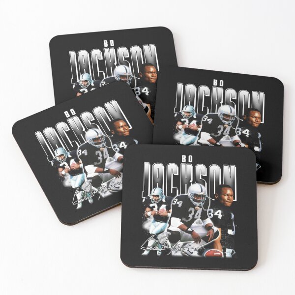 Item preview, Bo Jackson Bo Knows Signature Vintage Legend Baseball Football Bootleg Rap Graphic Style designed and sold by SvartKaffeAppar.