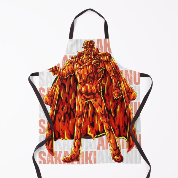 Item preview, Akainu Sakazuki Magma Max Level Typography Art designed and sold by Amiraath.