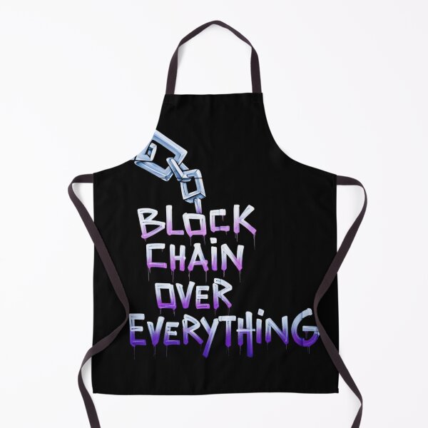 Item preview, Bitcoin Blockchain Over Everything Graffiti Design designed and sold by RadDeck.