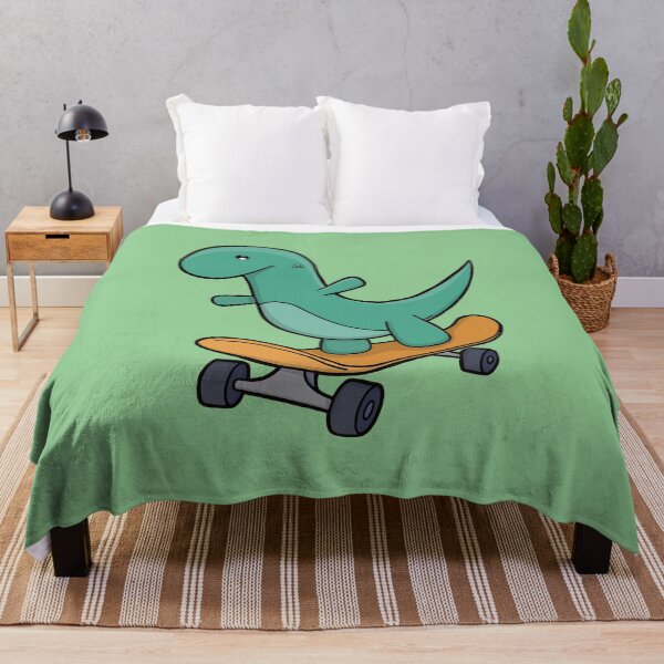 Item preview, Playful Dinosaur on Skateboard designed and sold by shopdiego.