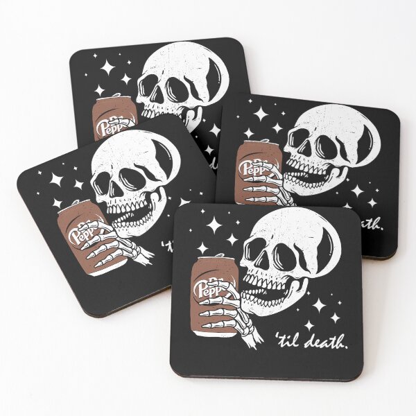 Item preview, Funny Till Death Dr. Pepper Skeleton Halloween Christmas designed and sold by wittsepnykielr.
