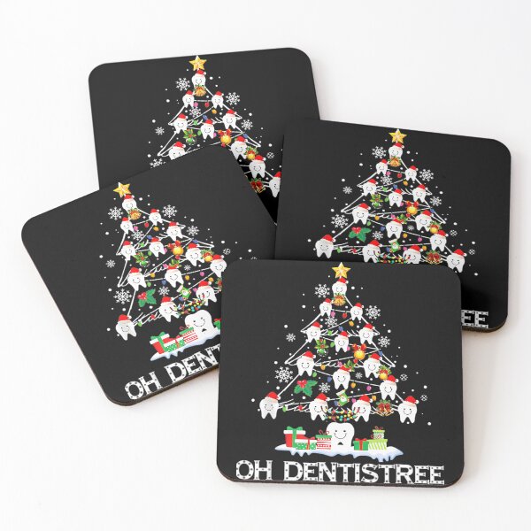 Item preview, Funny Tooth Santa Tree Dental Christmas Oh Dentistree designed and sold by wittsepnykielr.