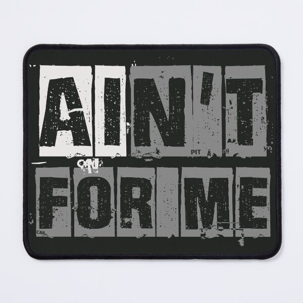 Item preview, AI ain't for me - STOP AI designed and sold by Frank J. Art.