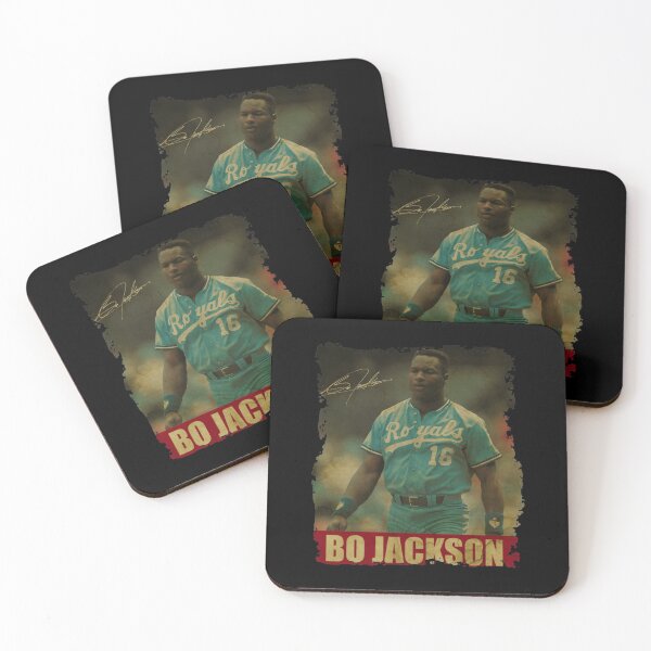 Aperçu de l'œuvre Bo Jackson - Nouveau style rétro créée et vendue par SvartKaffeAppar.
