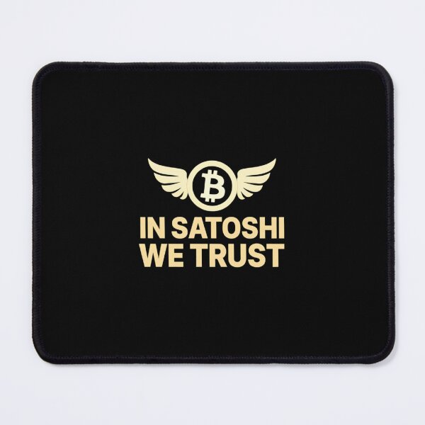 Item preview, Bitcoin In Satoshi We Trust Graffiti Artwork designed and sold by RadDeck.