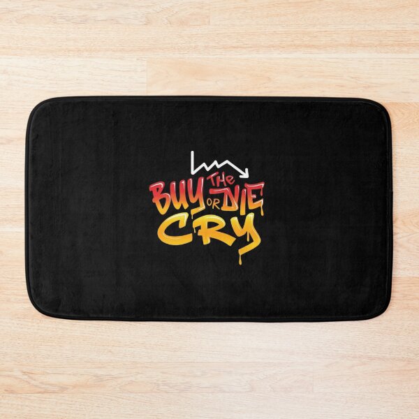 Item preview, Bitcoin Buy The Dip Or Cry Graffiti Slogan designed and sold by RadDeck.