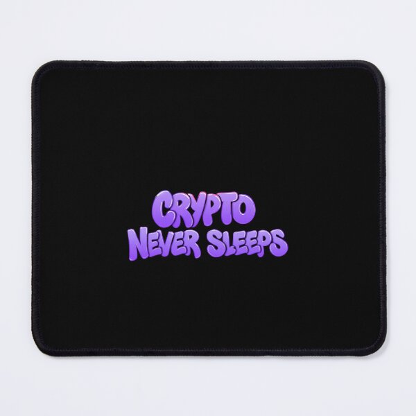 Item preview, Bitcoin Crypto Never Sleeps Graffiti Artwork designed and sold by RadDeck.