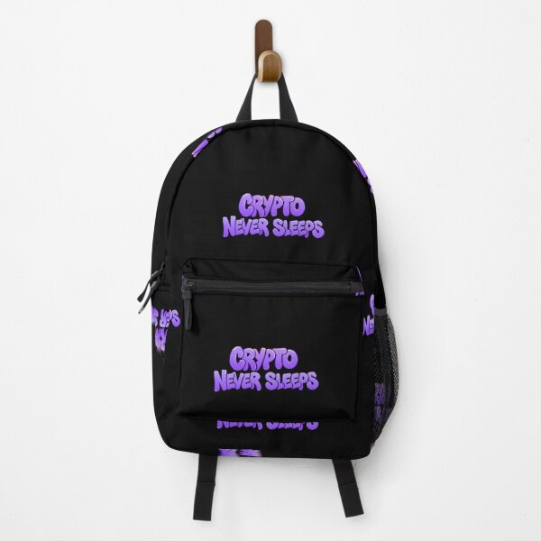 Item preview, Bitcoin Crypto Never Sleeps Graffiti Artwork designed and sold by RadDeck.