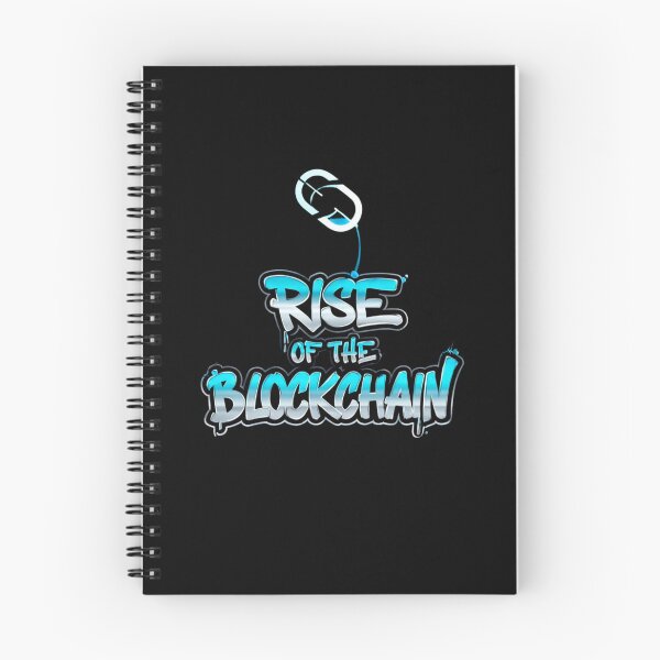 Item preview, Bitcoin Rise Of The Blockchain Graffiti Slogan designed and sold by RadDeck.