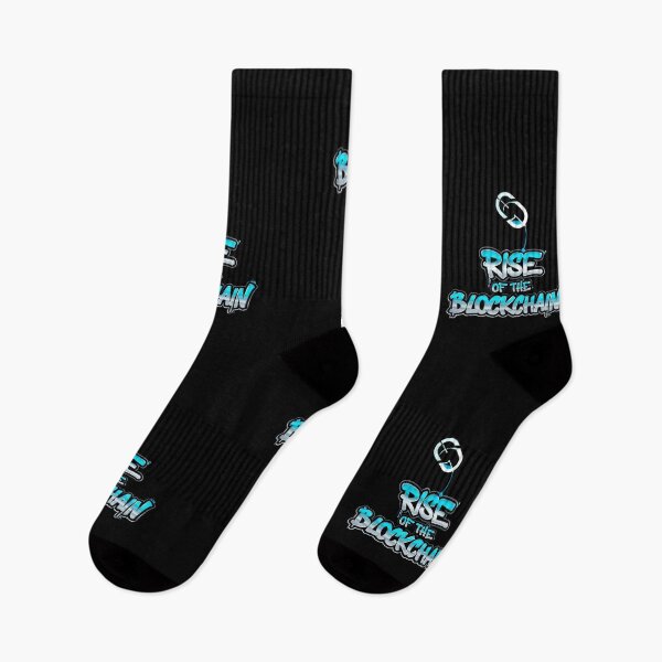 Item preview, Bitcoin Rise Of The Blockchain Graffiti Slogan designed and sold by RadDeck.
