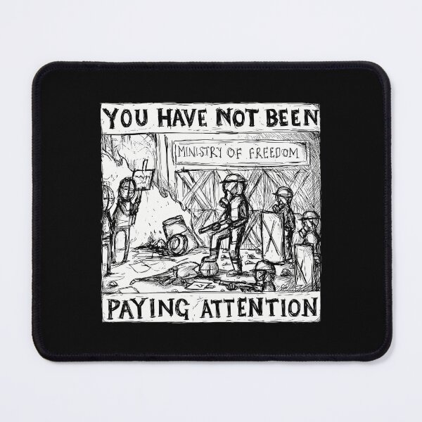 Item preview, You Have Not Been Paying Attention (Again) - 225 - Illustrated Lyrics. designed and sold by ElaineClothesK.