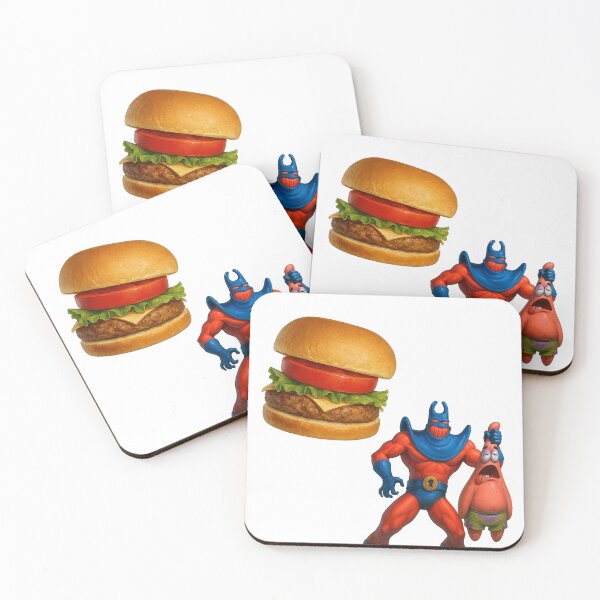 Item preview, SpongeBob Krabby Patty and Manta Ray and Patrick Star Pack designed and sold by DibujandoPorfa.