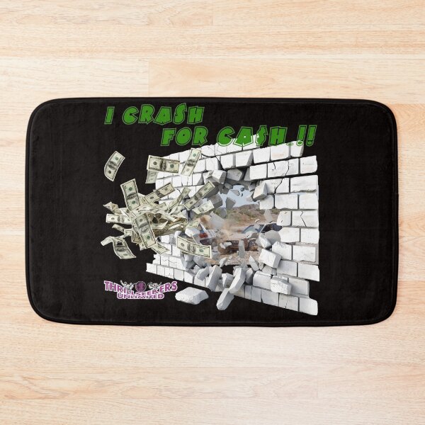 Item preview, "I Crash for Cash" designed and sold by Thrillseekers Unlimited Merch & SWAG!.