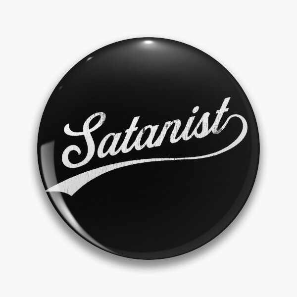 Item preview, Satanist Script (White) designed and sold by HoskingInd.