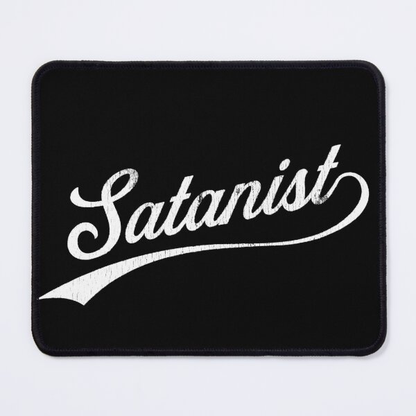 Item preview, Satanist Script (White) designed and sold by HoskingInd.