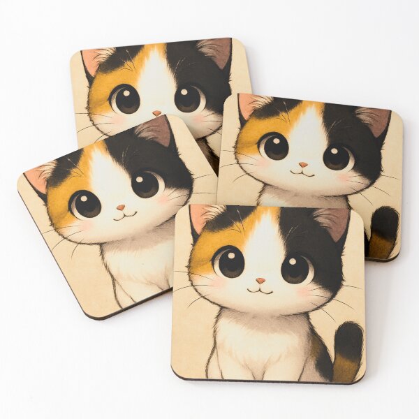 Item preview, Cute Cat iPhone Case Design designed and sold by Combat Skies.