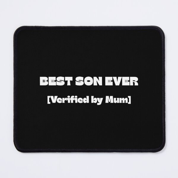 Item preview, Best Son Ever (Verified by Mum) – Funny Family Gift Shirt designed and sold by Print Lab Co.