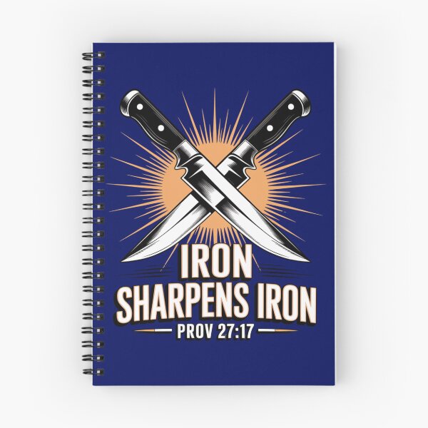 Item preview, Iron Sharpens Iron — Prov 27:17 (Christian Design) designed and sold by GENX-AUTISM-DAD.