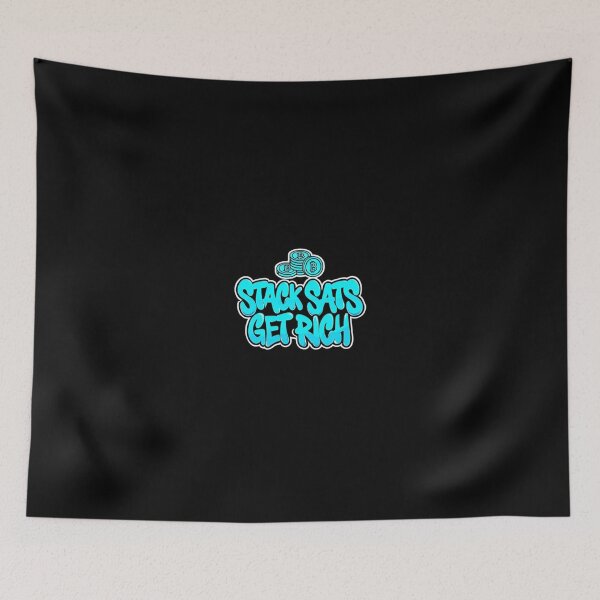 Item preview, Bitcoin Keep Stacking Sats Graffiti Slogan designed and sold by RadDeck.