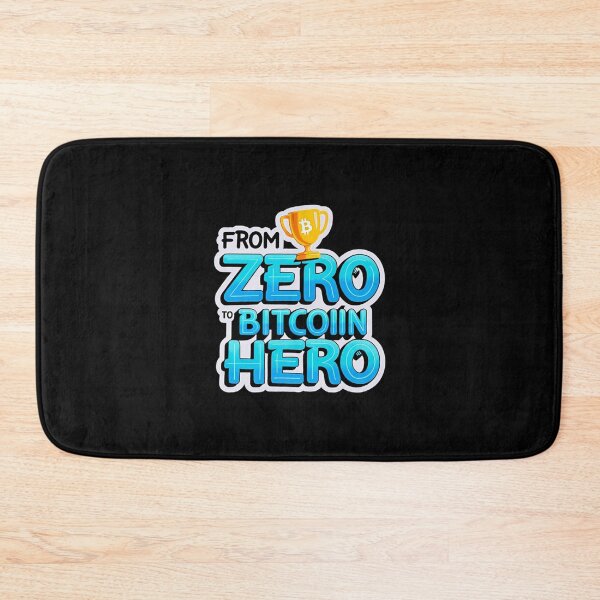 Item preview, Bitcoin From Zero To Hero Graffiti Artwork designed and sold by RadDeck.