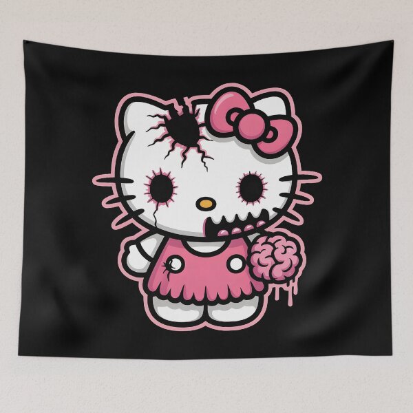 Item preview, halloween hello zombie Cartoon Horror Style designed and sold by Uglyandcute.
