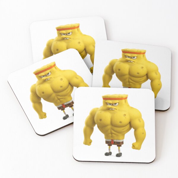 Item preview, Spongebob vs Patrick Star battle muscle spongebob  designed and sold by DibujandoPorfa.