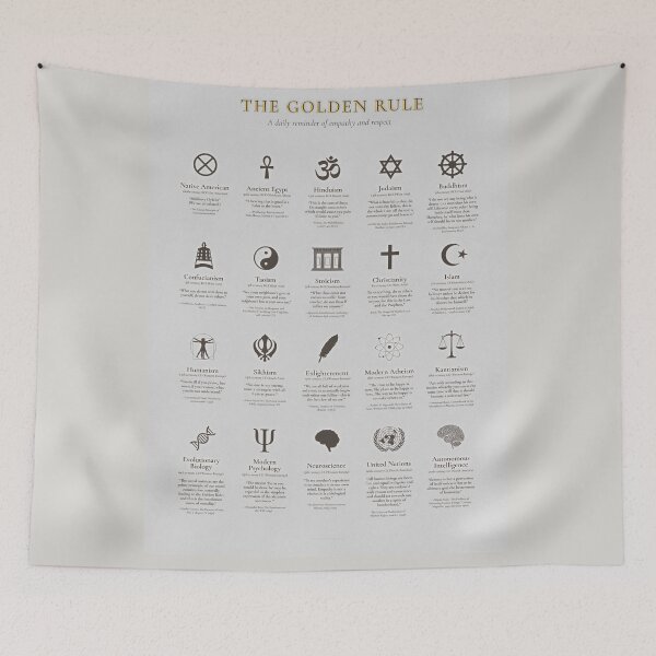 Item preview, The Golden Rule (Classic Beige background!) designed and sold by Pablo Carlos Budassi.