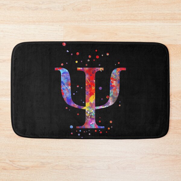 Item preview, Psychology Symbol Watercolor Psychology Symbol Psi Letter 1936 designed and sold by AngelSmi256.