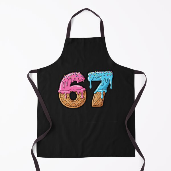 Item preview, 67 Ice Cream Drip Meme Six Seven Gen Alpha Slang designed and sold by diyoor.