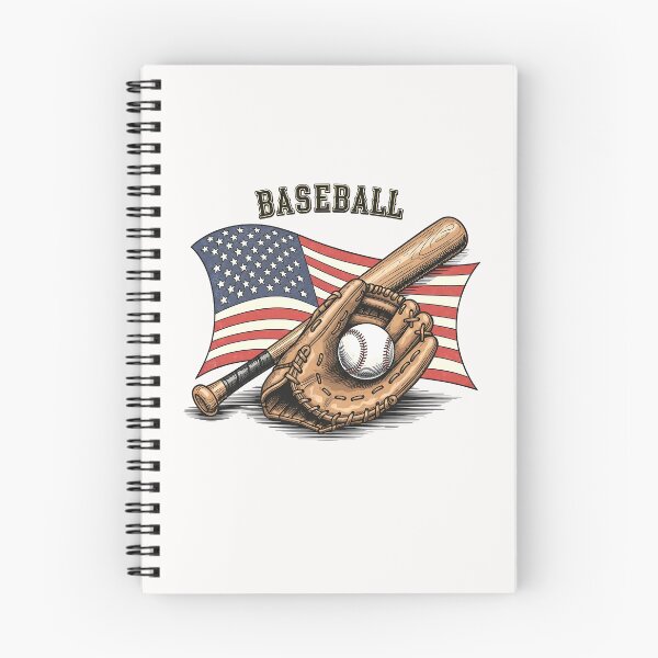 Item preview, American Flag Baseball Player Bat Fan Catcher Pitcher USA designed and sold by diyoor.