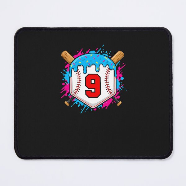 Item preview, Baseball 9 Year Old Ice Cream Drip 9th Birthday Boy Number 9 designed and sold by diyoor.