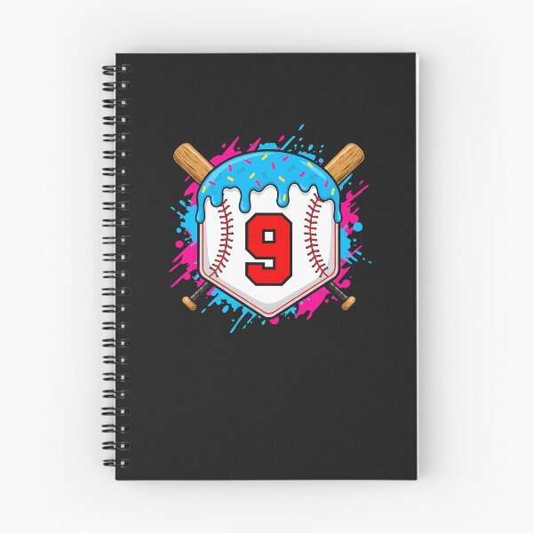 Item preview, Baseball 9 Year Old Ice Cream Drip 9th Birthday Boy Number 9 designed and sold by diyoor.