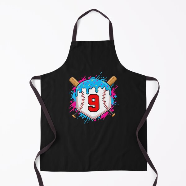 Item preview, Baseball 9 Year Old Ice Cream Drip 9th Birthday Boy Number 9 designed and sold by diyoor.