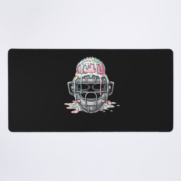 Item preview, Baseball Catcher Mask Ice Cream Dripping Baseball Fan Boys designed and sold by diyoor.