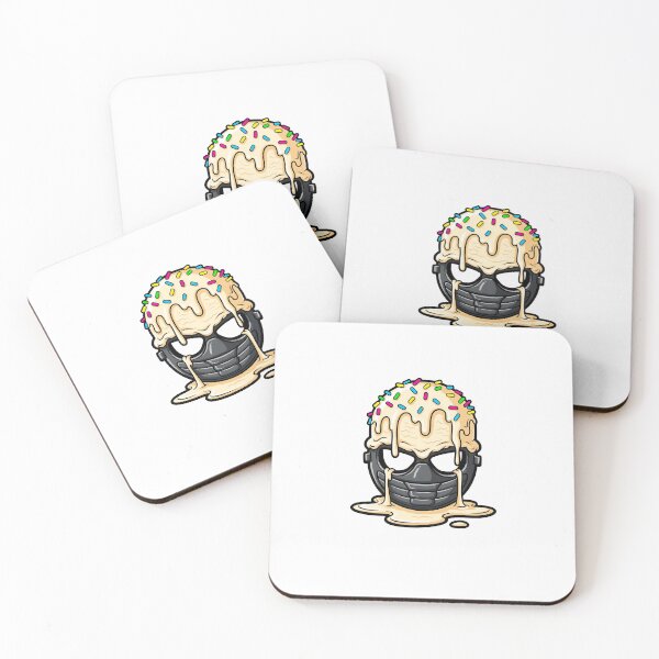 Item preview, Baseball Catcher Mask Ice Cream Dripping Baseball Fan Boys designed and sold by diyoor.